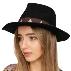 BRIXTON Venice fedora black hat NWT sz S Brixton | Accessories | Brixton Venice Fedora Black Hat Nwt  main image 2